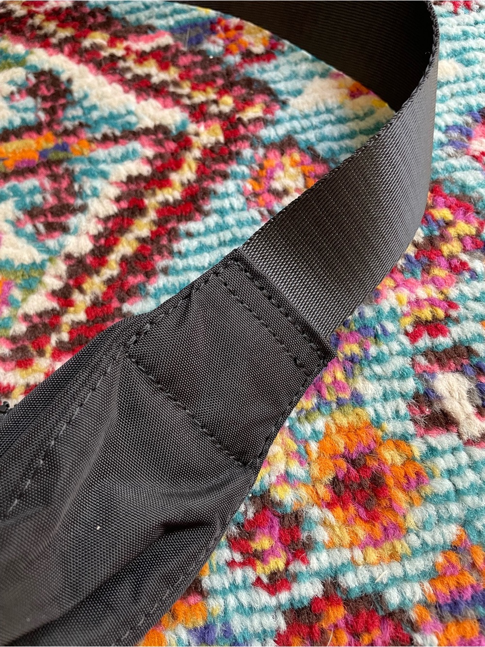 Black Medium Crescent -like Baggu brand: xsuioy- great condition 🖤 - Picture 4 of 5